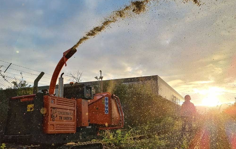 Woodchipping Service London